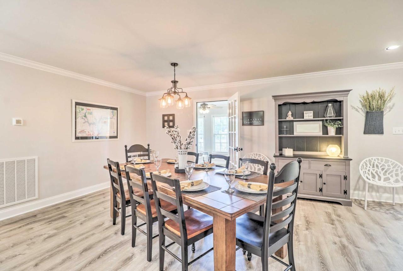 Waterfront Lake Sinclair Home With Boat Dock! ミリッジビル エクステリア 写真