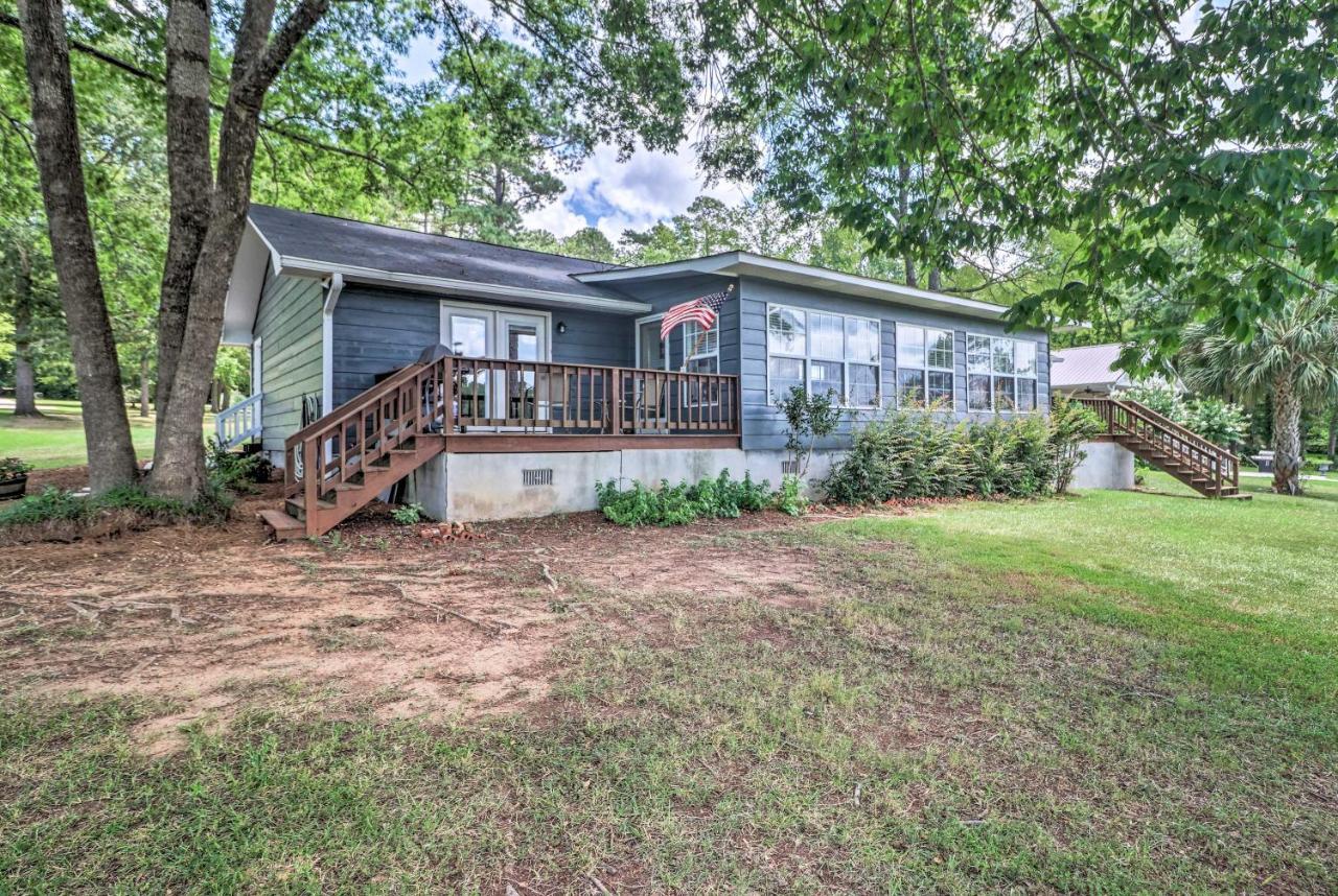 Waterfront Lake Sinclair Home With Boat Dock! ミリッジビル エクステリア 写真